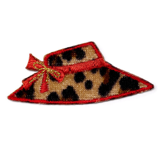 Leopard hat emroidery patch
